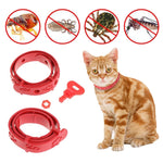 Pet Dog Cat Flea Collar Against Anti Tick Quick Kill Remove Pet Protect Repel Rubber Necklace Pet Gift New Flea Killer A