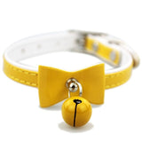 PU Leather Cat Collar with Bell for Small Dogs Pet Products in Cat Puppy Collars and Leads Retractable Dog Collar Kitten JW0001