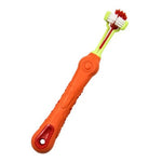 Pet Toothbrush Dog Brush Bad Breath Tartar Teeth Clean Tool Dog Cat Teddy Cleaning Supplies 1 Pcs Random Color