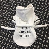 Pet Bathrobe Coral Cashmere For Puppy Dogs Cats Thickened Pet Hoodie Nightgown Pajama Dog Bathrobe Absorbent Towel