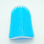 Pet brush cat comb corner placed cat scratch itching scratch itching pet cat massage wall brush