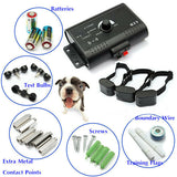 New trendy Safe Waterproof Underground Electric Dog Fence Fencing Shock Collar  Boundary Control System CA Pet Fences