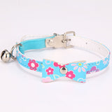 PU Leather Cat Collar with Bell for Small Dogs Pet Products in Cat Puppy Collars and Leads Retractable Dog Collar Kitten JW0001