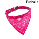 2018 New Fahsion Small Dog Scarf Adjustable Pet Cat Collars Scarf Neckerchief Necklace trigon Pet accessories